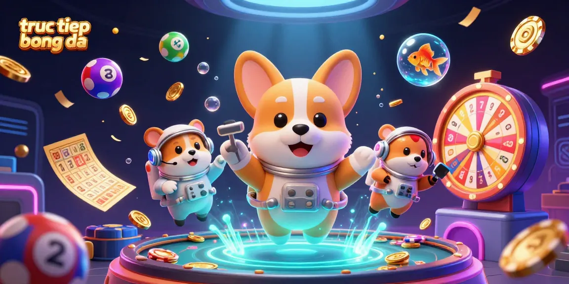 Experience truely immersive truc tiep bong da action in a vibrant casino-themed space.